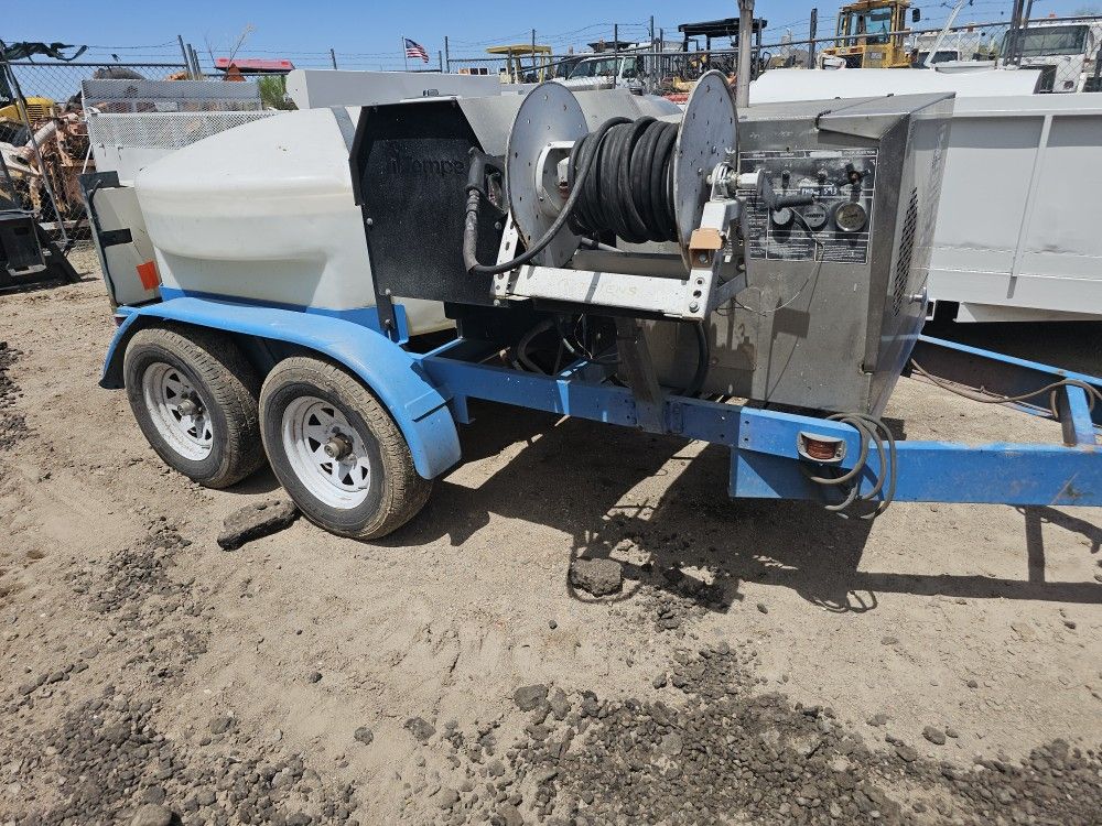 heated pressure washer trailer 