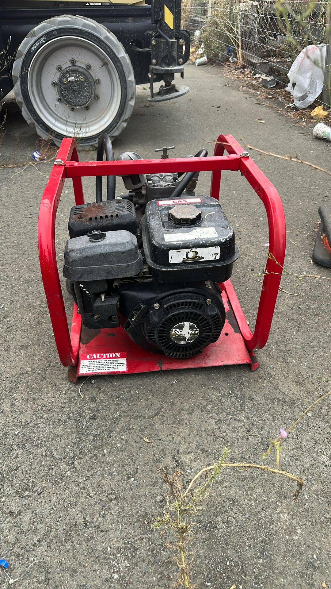 Hydro Test Pump 