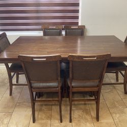 Ashly Furniture Dining Table Set Of 6 Chairs