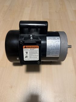 2hp Single Phase Induction Motor - BRAND NEW