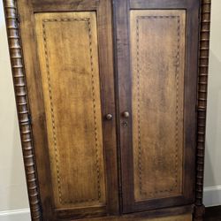 Beautiful Armoire With Custom Trim