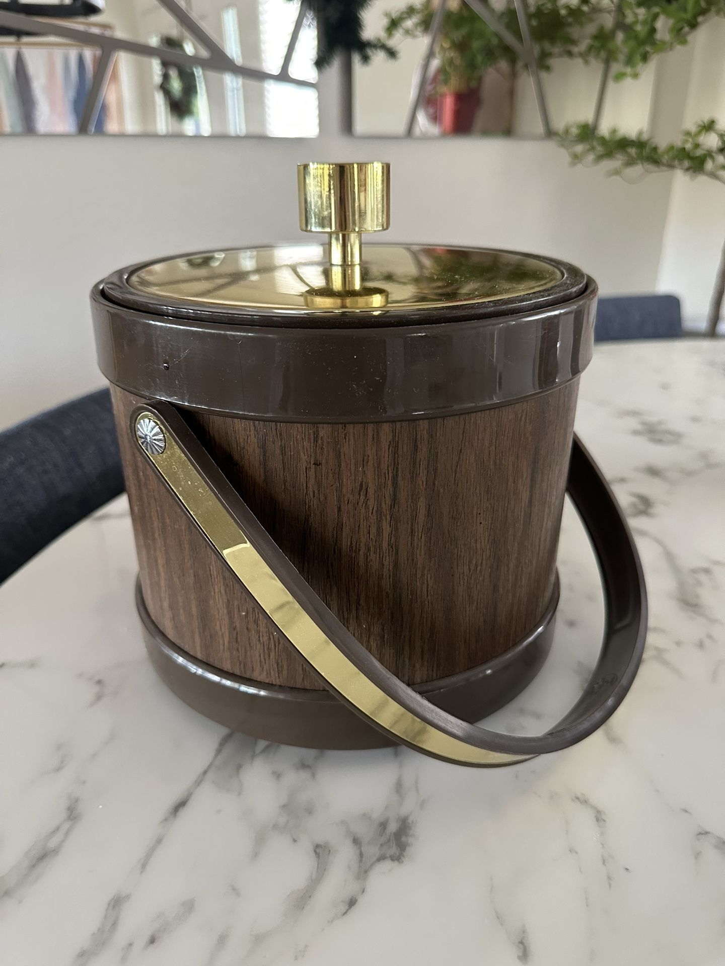 Mid Century Modern Ice Bucket