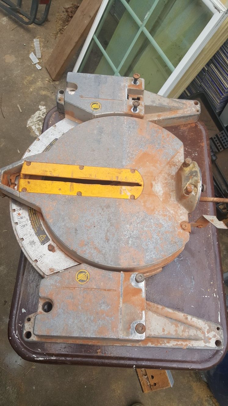 For dewalt miter saw 12in dw705.