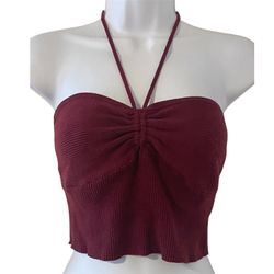 Adorable Windsor halter top size L