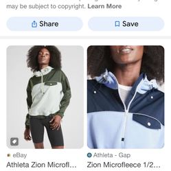 Athleta Zion Micro Fleece Hoodie XLT #511865