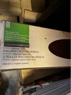 Tile black walnut style serso