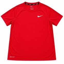 Nike Dri-FIT Short Sleeve T-Shirt Red Medium