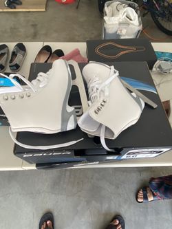 White Skates Size 2