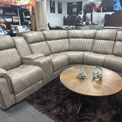 Living Room Furniture Deals 🎉🎉 Gorgeous Timeless Reclining Sofa Sectional Now 65% Off (Limited Stock Don’t Miss Out)!