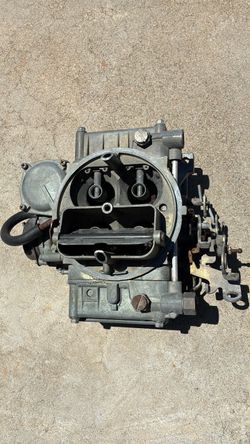 Holley 4 bbl 600 cfm e choke vac secondary carburetor ford Chevy sbf Sbc Chevrolet Chevy carb