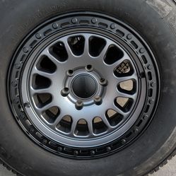 Brand new rims and tires 17 inch for Tacoma or Chevy!!!