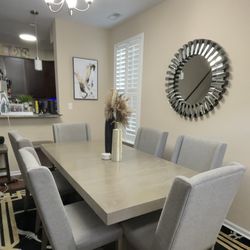 Ashley Furniture Fawnburg Dining Set w/Leaf & 6 Chairs