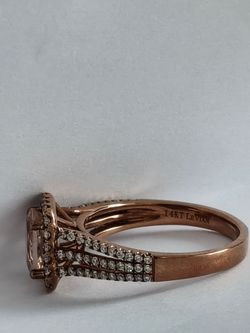 LeVian 14K Rose Gold Morganite
