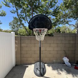 Basketball hoop 5 feet to 8 feet