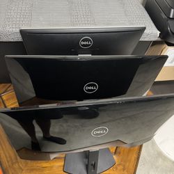 3 LG Monitors - Used In Good Condition