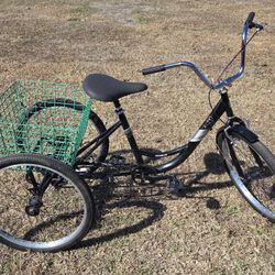 24 Inch3 Wheel Adult Tricycle 