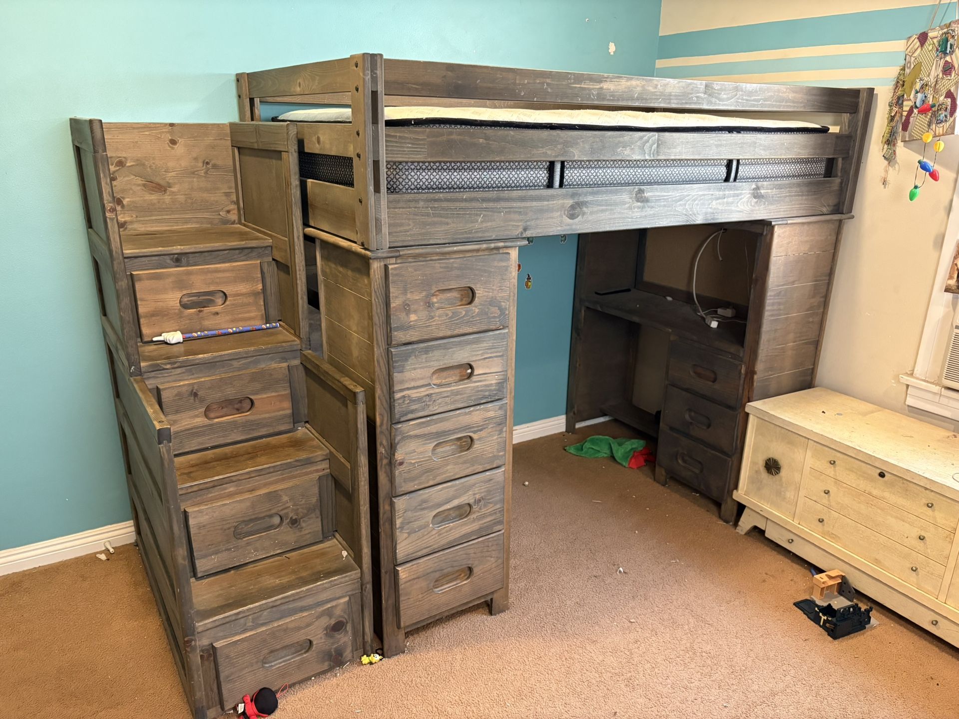 Kid Twin Size Bed 