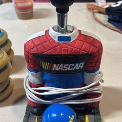 NASCAR Racing Jacket Helmet Lamp no shade $15