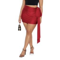 Fashion Nova Skort - Red Size 3X