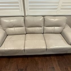 Leather Sofa Set
