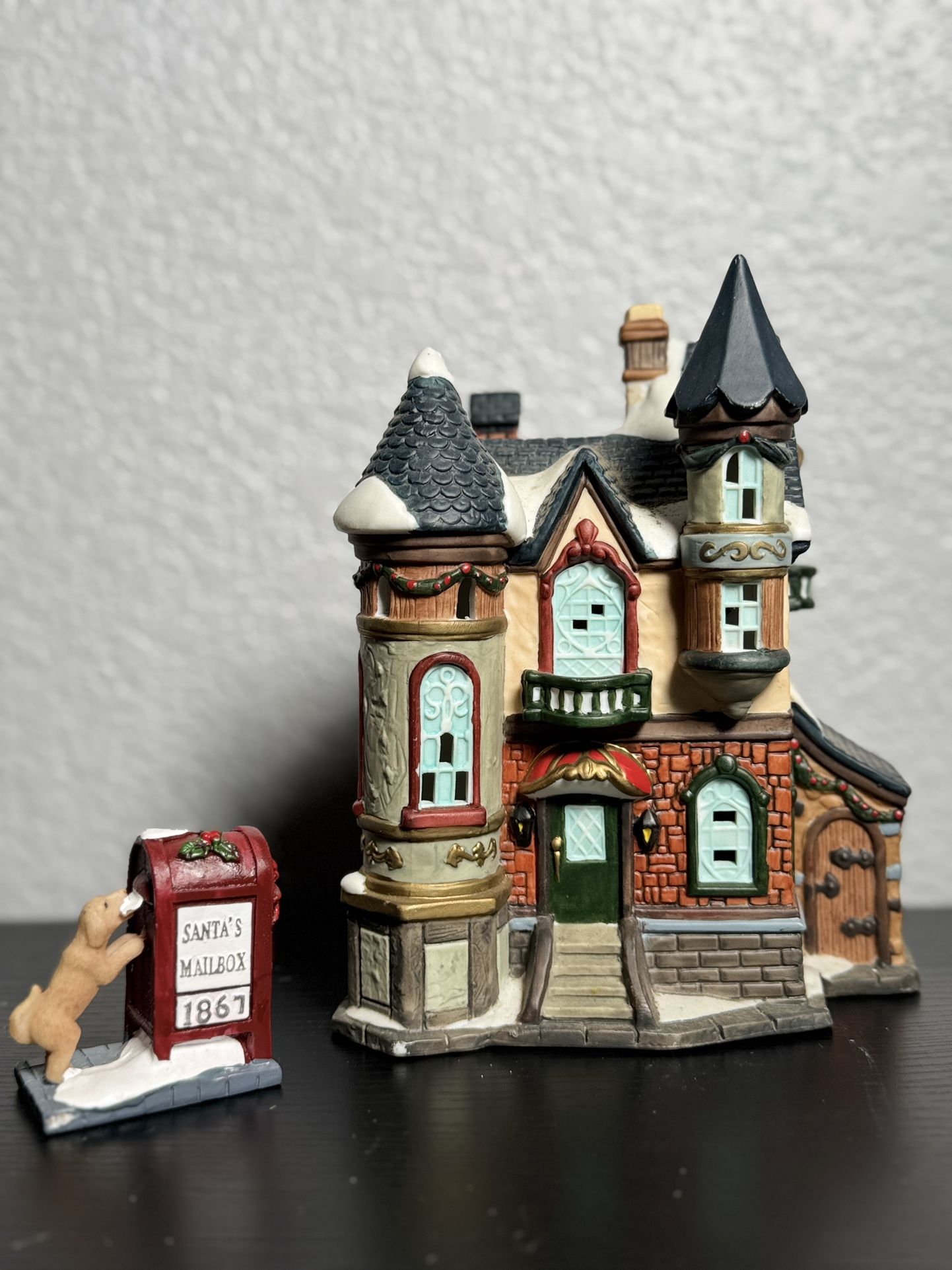 1999 Mercuries Asia, Village Porcelain Building- HOUSE w/ TURRETS