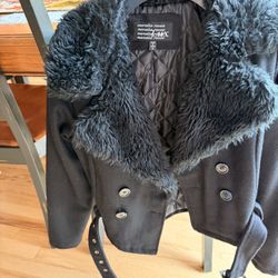 Wool Blend Coat. Small