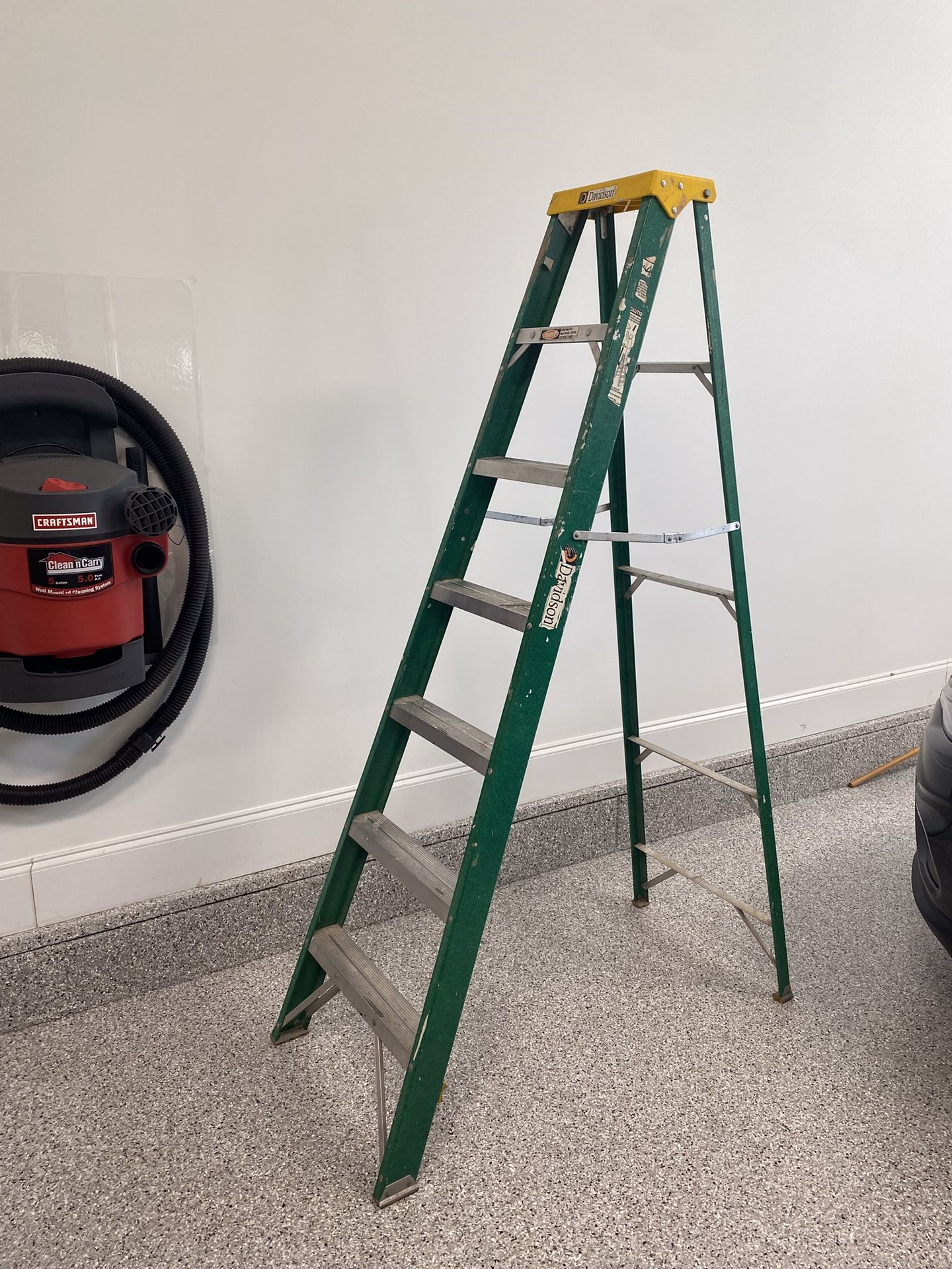 Davidson 7 Ft. Fiberglass Step Ladder
