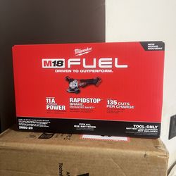 Milwaukee M18 FUEL 18V Lithium-Ion Brushless Cordless 4-1/2 in./5 in. Grinder NEW