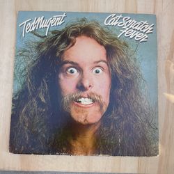 Ted Nugent cat scratch fever LP vinyl