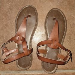 Leather Sandals Size 8 