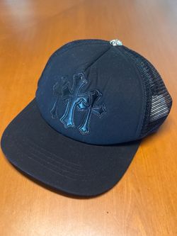 Chrome Hearts Three Cross Trucker Hat
