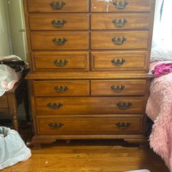 Solid Wood Dresser 