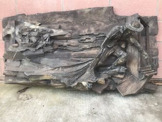 Vintage fiberglass finesse original wall art
