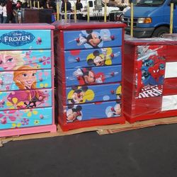 Brand New Cartoon Character Chest Or Closets 