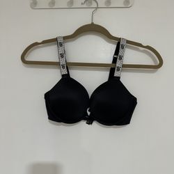 VS Logo Shine Strap Bra