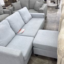 Linen Sofa