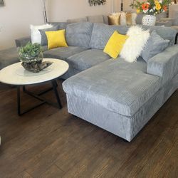 Gray Sectional 