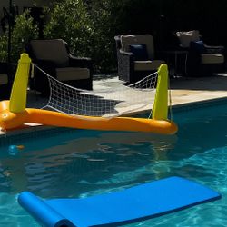 Swimming Pool Float Mat (2 Blue, Like New - 25% Off)