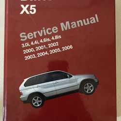 New- BMW X5 Service Manual