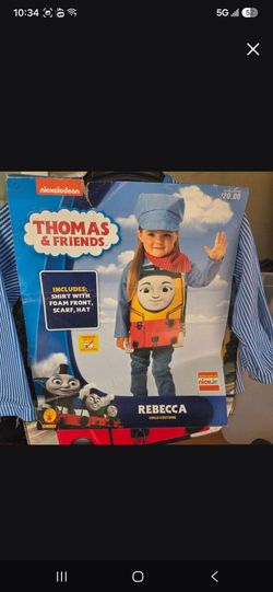 Thomas The Train REBECCA Toddler Costume  SMALL