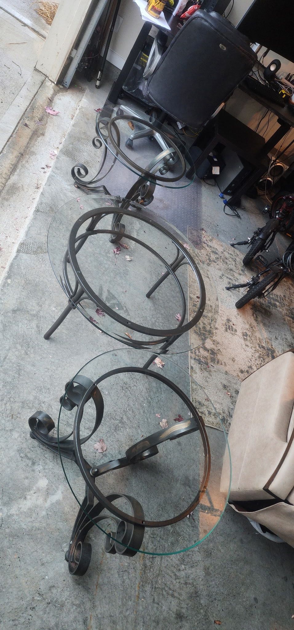 Coffee Table And 2 End Tables