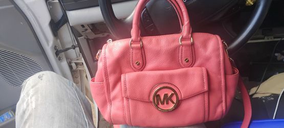 MK pink handbag great condition