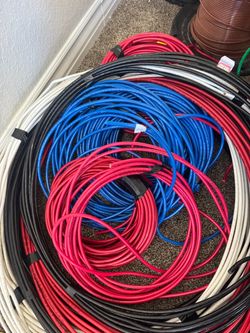 #6 AWG Wire – Red, Black, White & Blue – Partial Rolls