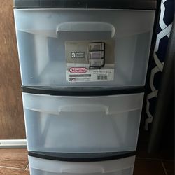 Sterilite 3 Drawer medium cart