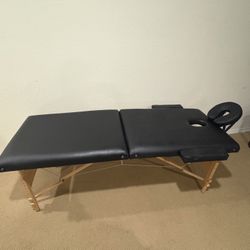 Portable Massage Table with Face Cradle – Professional Folding Table 