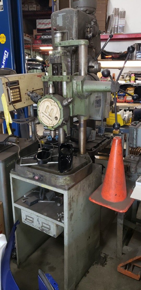 Burgmaster Turret Drill/ 6 Station Tap or Dills.