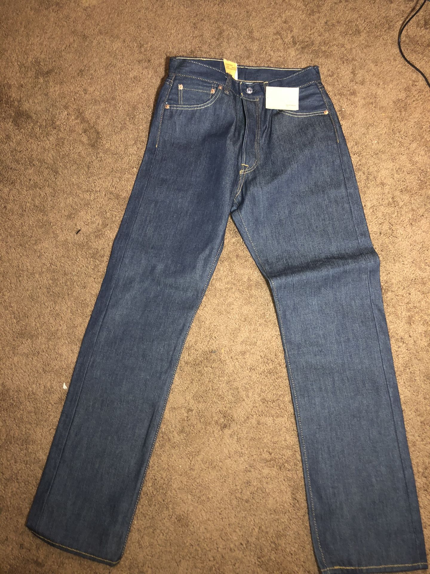 Levi's Men's 501 Original Fit Straight Leg Button Fly Jeans 30x32