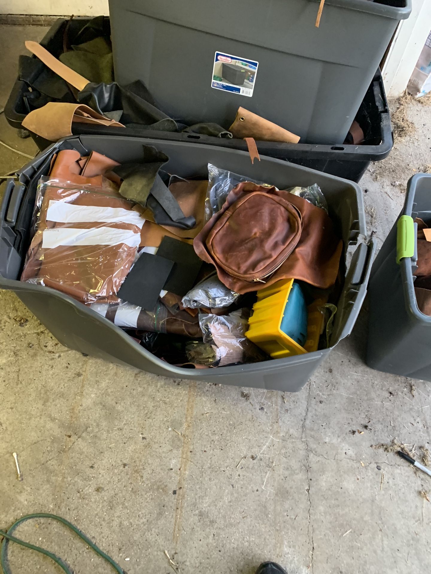 Free Scrap Leather