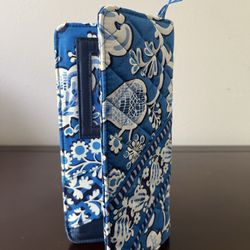 Vera Bradley Passport Wallet, Blue Lagoon, $20