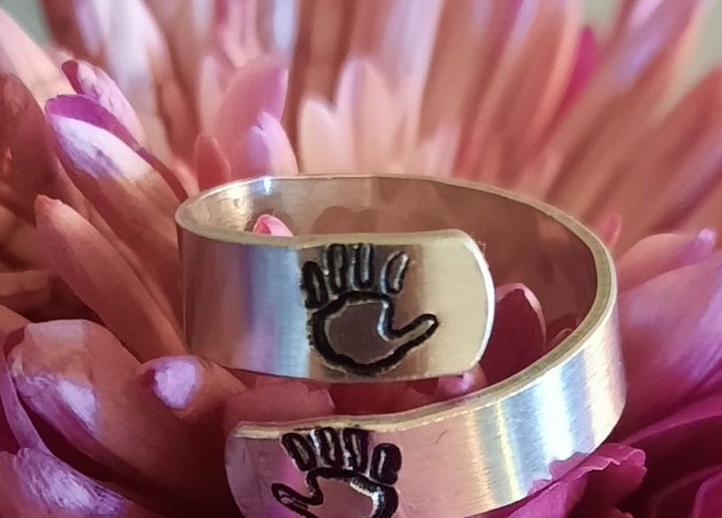 Metal Stamped Rings (Personalized)